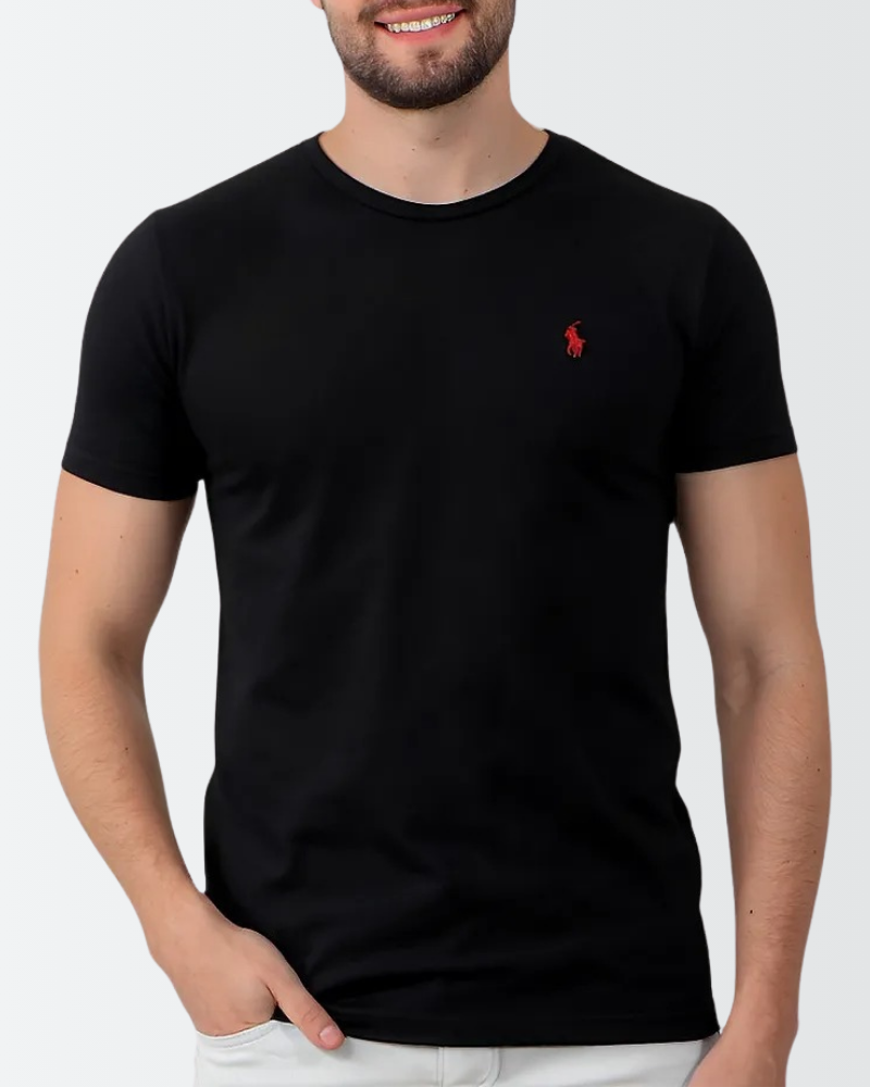 Camiseta Ralph Lauren Básica Slimfit