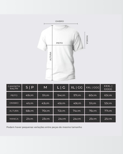 Camiseta Ralph Lauren Básica Slimfit