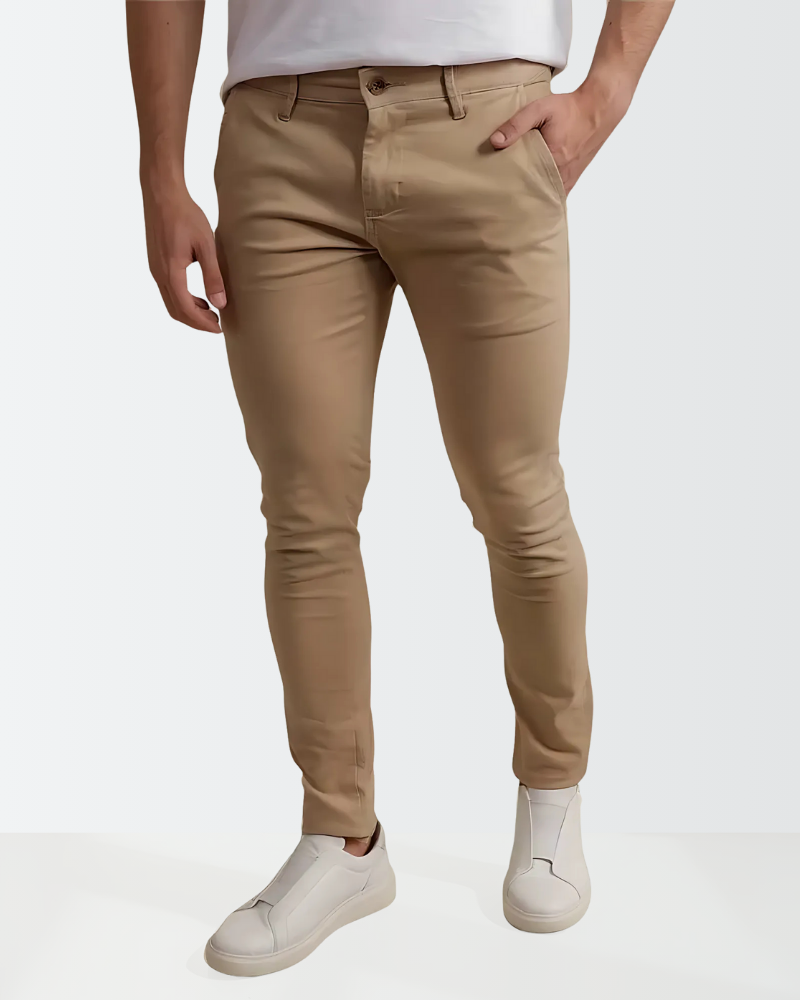 Calça de Sarja Ralph Lauren Caqui