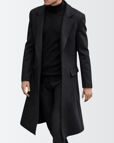 Sobretudo Masculino Longo – Alfaiataria com Caimento Impecável