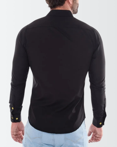 Camisa Social Masculina Manga Longa