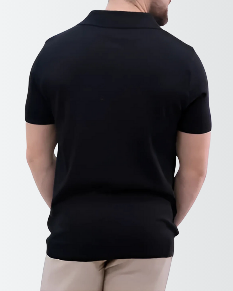 Camisa Masculina Polo Gola V Tricot