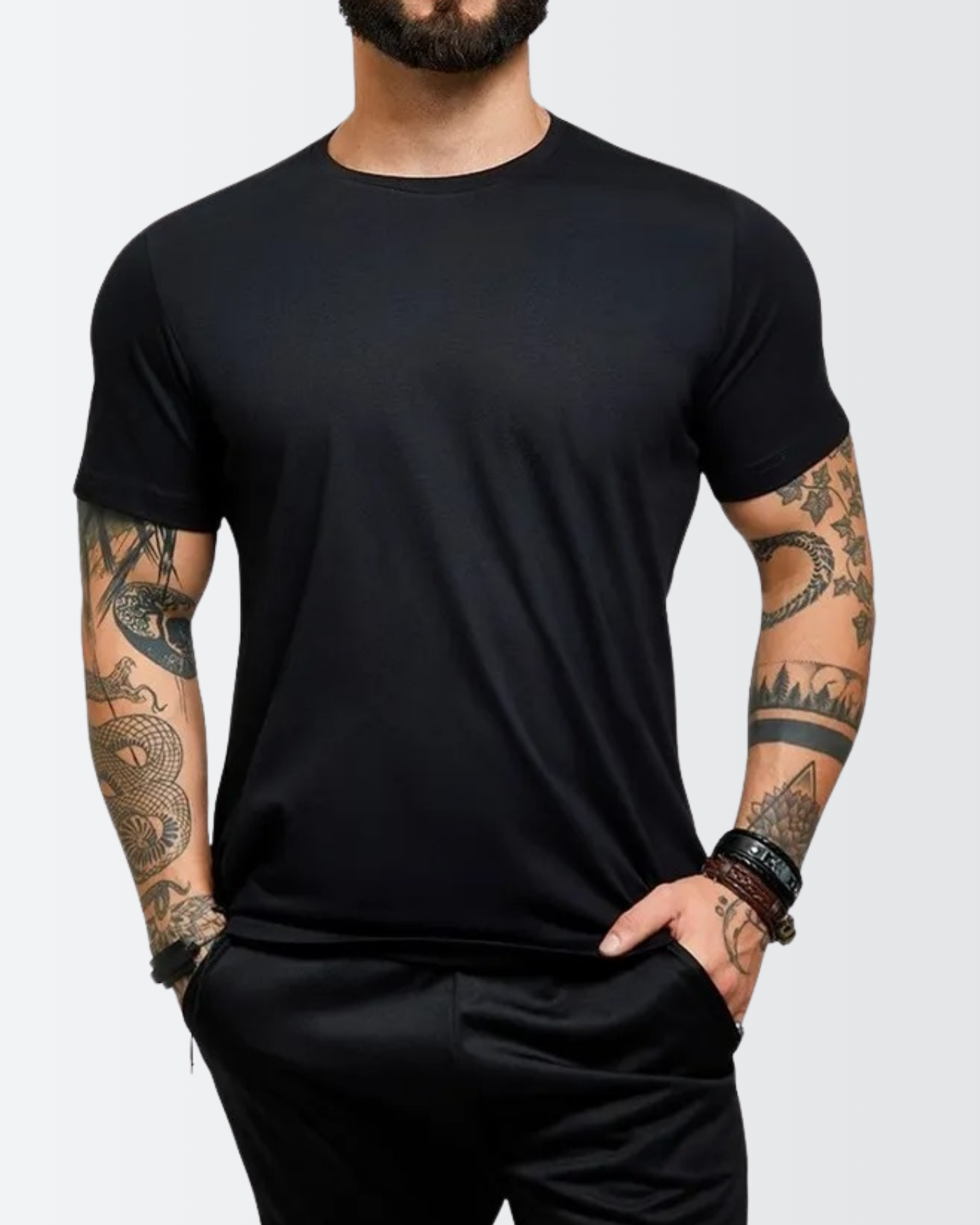 Kit 5 Camiseta Masculina 100% Algodão Basica