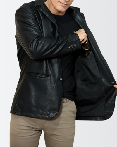 Blazer At Lisa – Couro Premium e Elegância