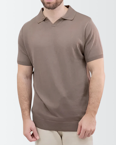 Camisa Masculina Polo Gola V Tricot