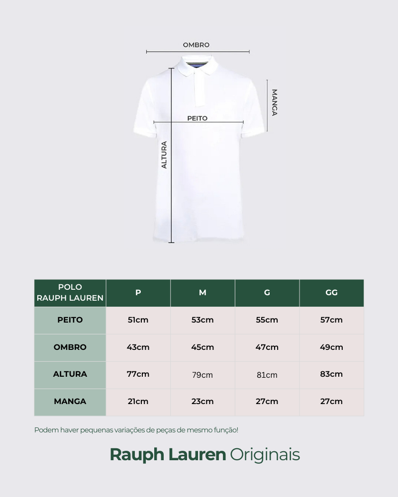 Camisa Polo Rauph Lauren Piquet Verde Militar