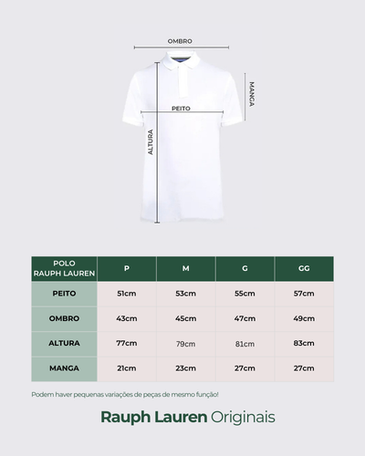 Camisa Polo Rauph Lauren Piquet Verde Militar