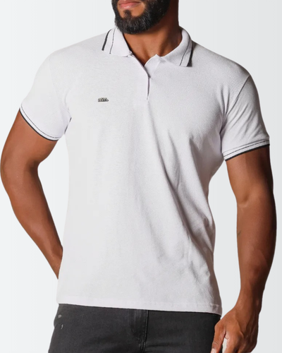 Camisa Polo Masculina em Algodão Piquet