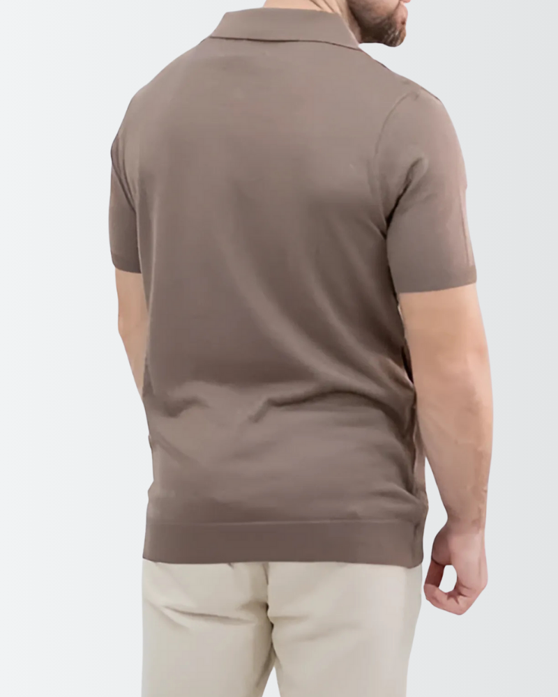 Camisa Masculina Polo Gola V Tricot