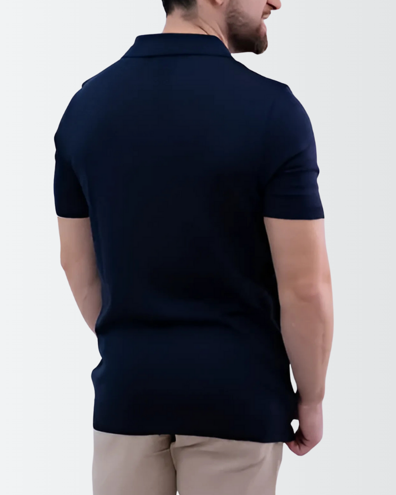 Camisa Masculina Polo Gola V Tricot